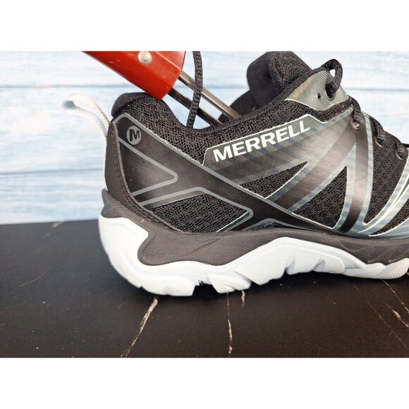 Merrell MQM Flex 2 Hiking Trail Running Shoes Black Grey Women's Sz 6 - Picture 13 of 16